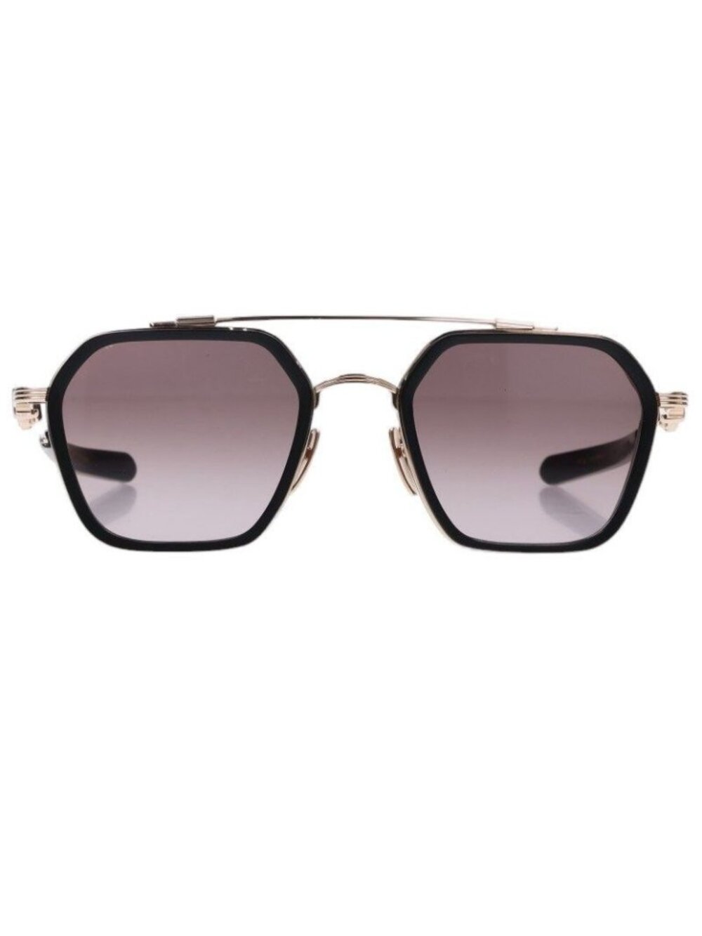 Chrome Hearts Hotation Dagger Temple Double Bridge Sunglasses Eyewear